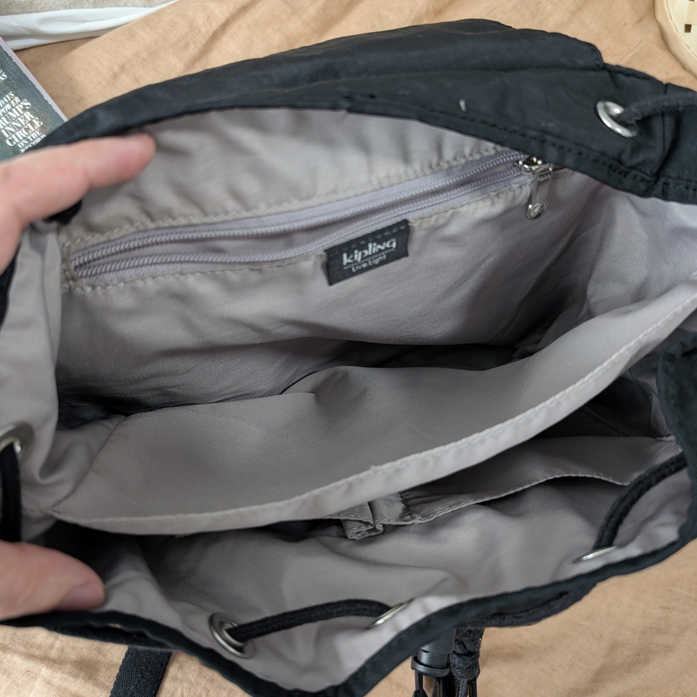 Kipling Black Backpack - image 3